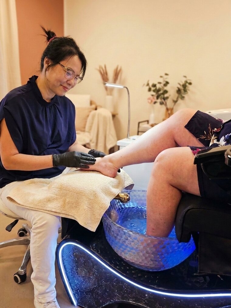 SPA pedicure hos Atara